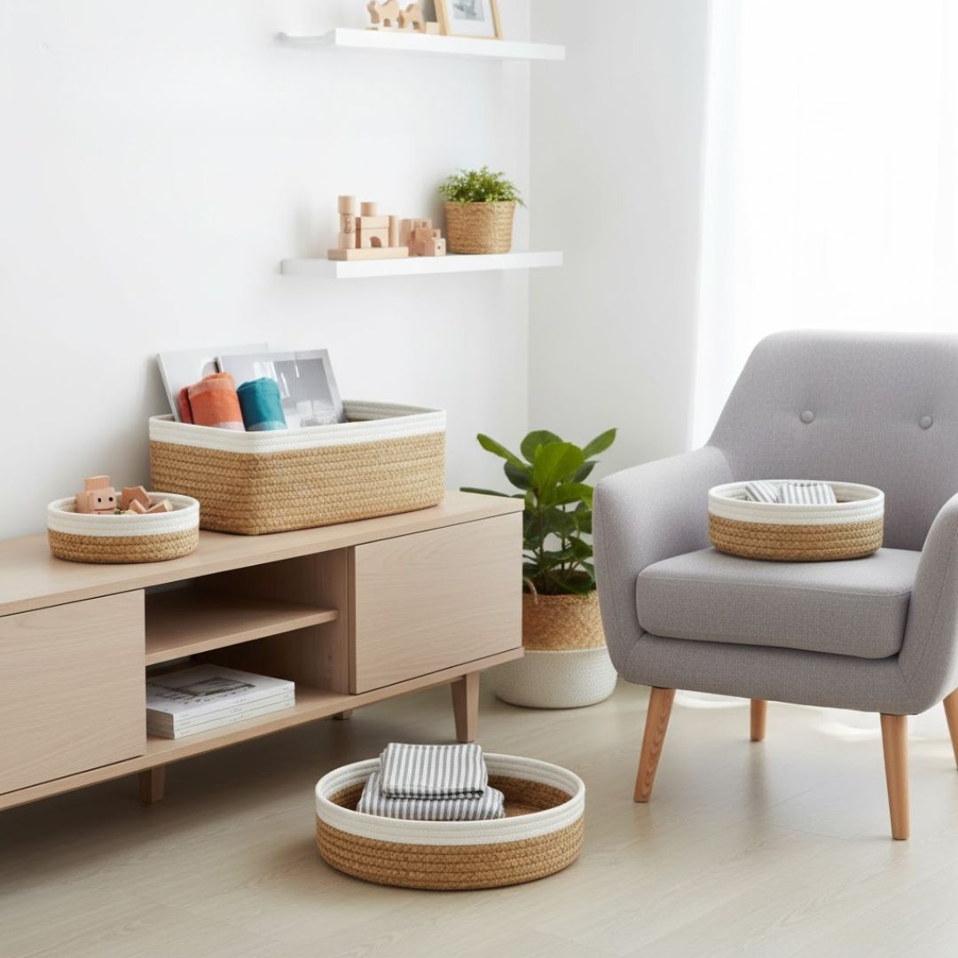 Basics Baskets: Eco-Friendly Storage Solutions
